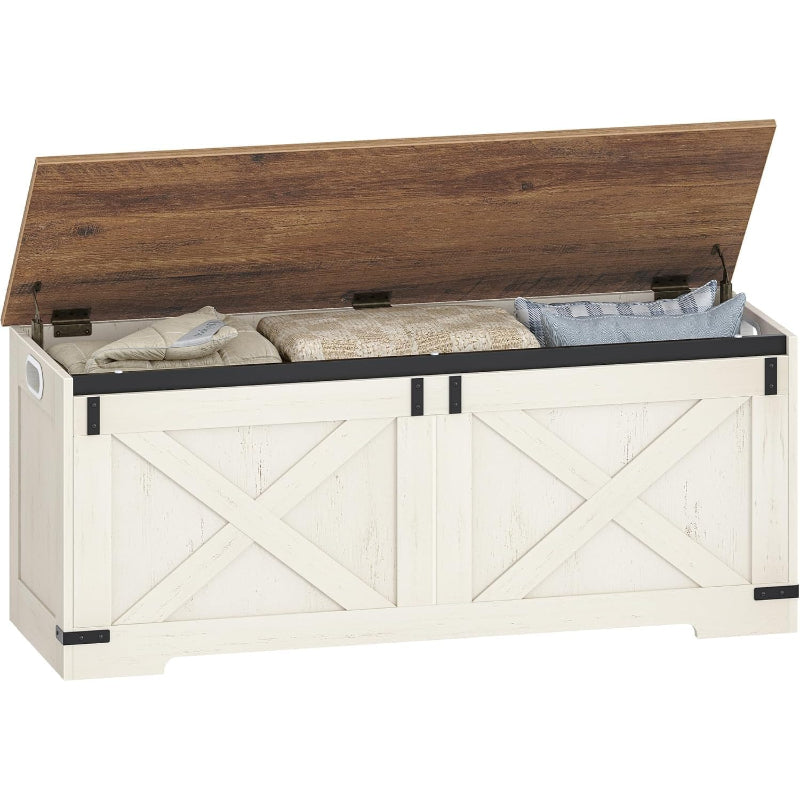 Farmhouse Large Storage Bench Chest