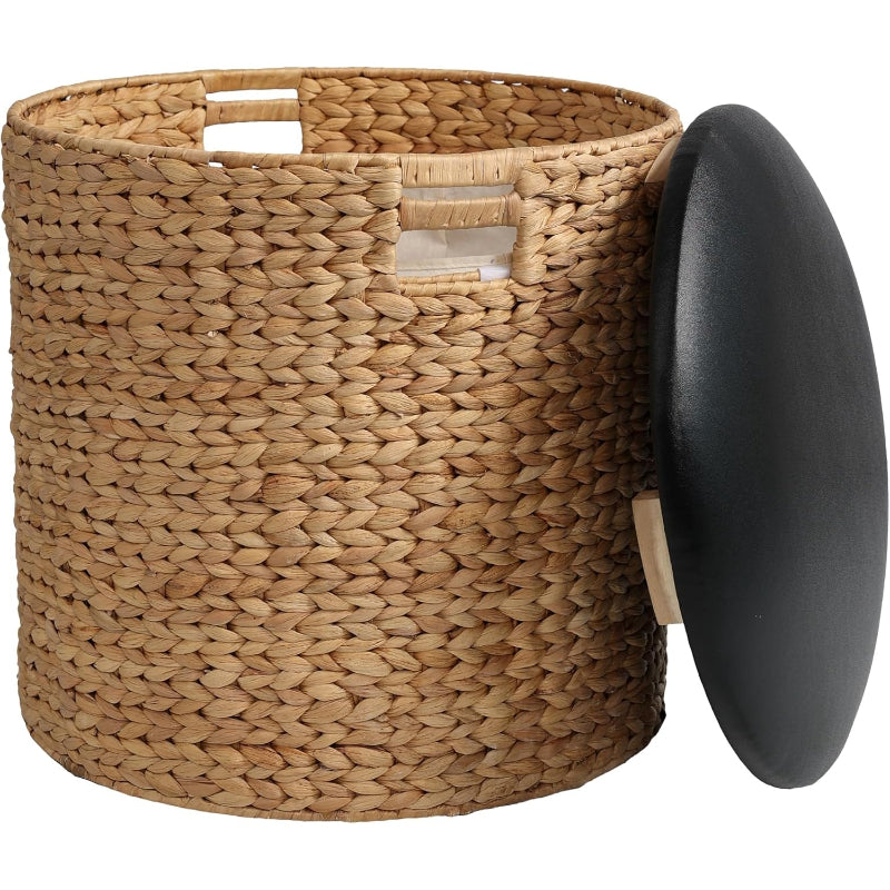 Hyacinth Storage Ottoman